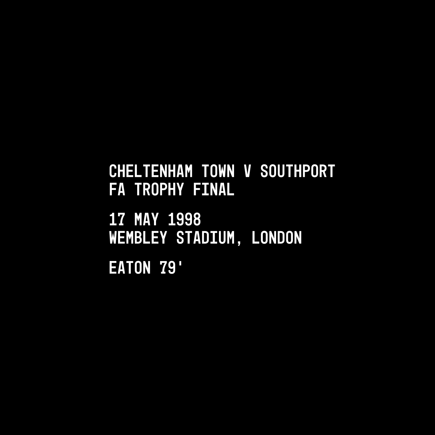 ctfc v southport detail